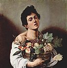 Boy with a Basket of Fruit
